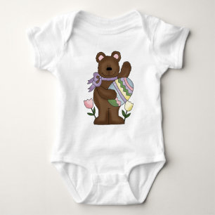 Body Para Bebé Traje de bebé de Pascua de osito de peluche