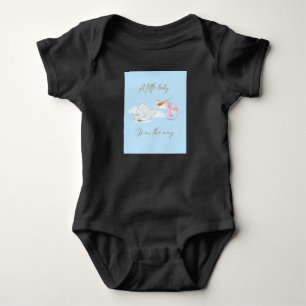 Body Para Bebé Traje de bebé de pato azul lindo Body de bebé dulc