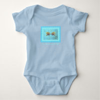 Traje de bebé de pez ángel niño gemelo