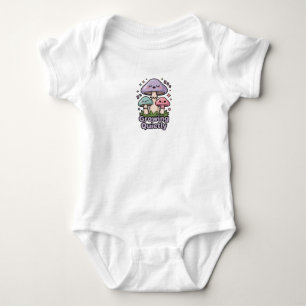 Body Para Bebé Traje de bebé de pila de hongos dormilones lindo