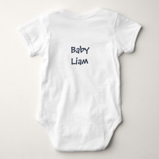 Body Para Bebé Traje de bebé de pingüino de acuarela lindo leyend