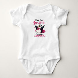 Body Para Bebé Traje de bebé de pingüino divertido