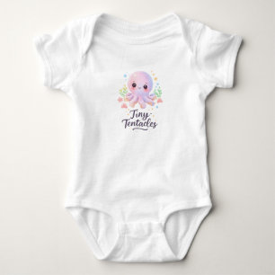 Body Para Bebé Traje de bebé de pulpo de pequeños tentáculos