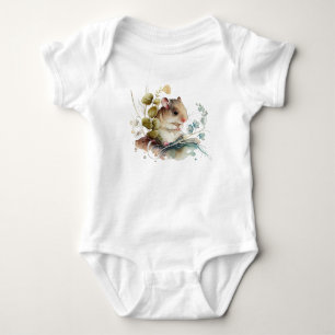 Body Para Bebé Traje de bebé de ratón adorable Animalito lindo pa