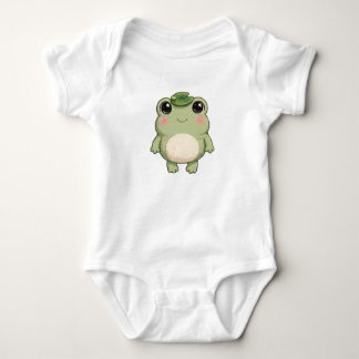 Body Para Bebé Traje de bebé de Sage la Rana — Lindo animal del b