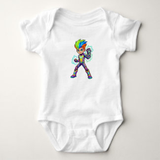 Body Para Bebé Traje de bebé de superhéroe de anime lindo - Carri