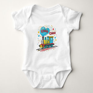 Body Para Bebé Traje de bebé de tren de juguete Choo Choo