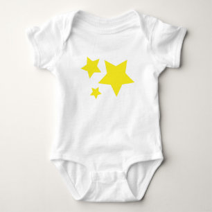 Body Para Bebé Traje de bebé de tres estrellas - Cuto tema estela