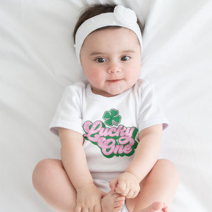 Body Para Bebé Traje de bebé del Día de San Patricio Afortunado U