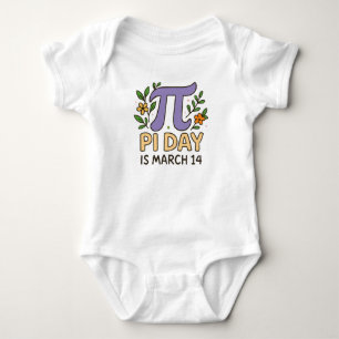 Body Para Bebé Traje de bebé Día de Pi es 14 de marzo - Bodysuit