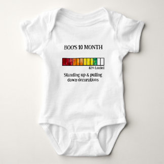 Body Para Bebé Traje de bebé divertido con acuarela para hito | 1