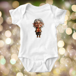 Body Para Bebé Traje de bebé Elfo de Navidad para maestro