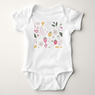 Body Para Bebé “Traje de bebé floral adorable”
