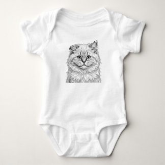 Body Para Bebé Traje de bebé gatito Himalaya
