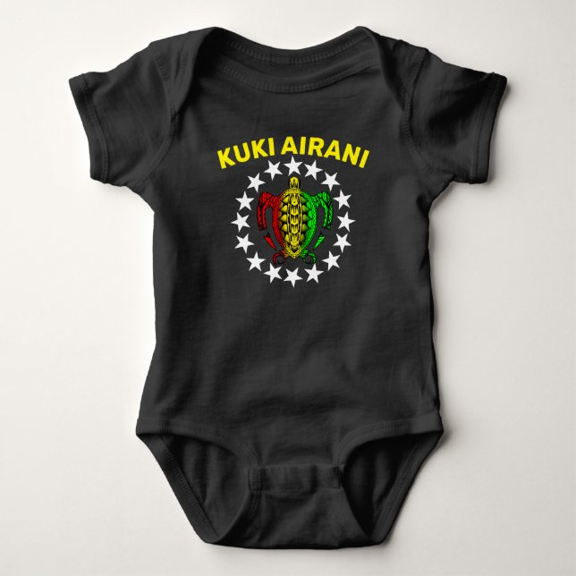 Body Para Bebé Traje de bebé Kuki Airani Reggae (Anverso)