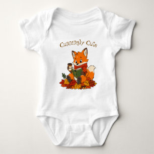 Body Para Bebé Traje de bebé lindo astutamente zorro otoño