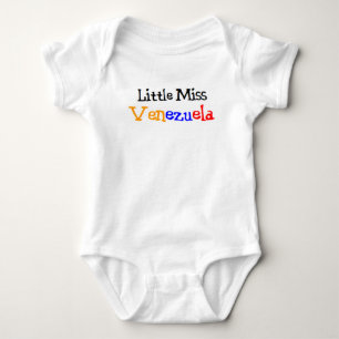 Body Para Bebé traje de bebé little miss venezolano