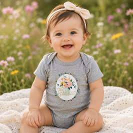 Body Para Bebé Traje de bebé Little Wildflower Baby