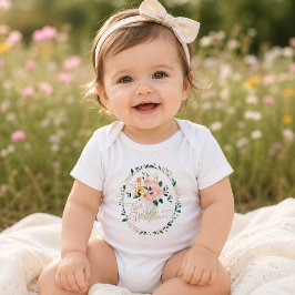 Body Para Bebé Traje de bebé Little Wildflower Baby