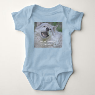 Body Para Bebé traje de bebé lobo
