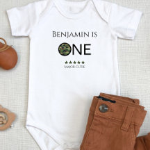 Traje de bebé Major Cutie para niños cumpleaños 1