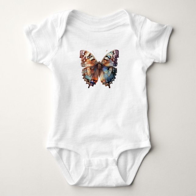Body Para Bebé Traje de bebé Mariposa Dulce (Anverso)