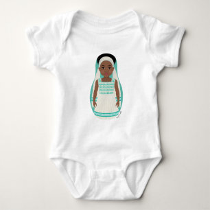 Body Para Bebé Traje de bebé Matryoshka en Etiopía