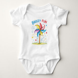Body Para Bebé Traje de bebé molinete divertido y aireado