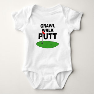 Body Para Bebé Traje de bebé mono de golf adorable Crawl Walk Put