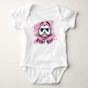 Body Para Bebé Traje de bebé niño rosa lindo