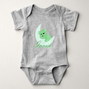 Body Para Bebé Traje de bebé Oso Durmiente personalizado