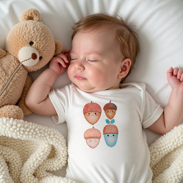 Body Para Bebé Traje de bebé otoñal lindo | Bodysuit de guardería