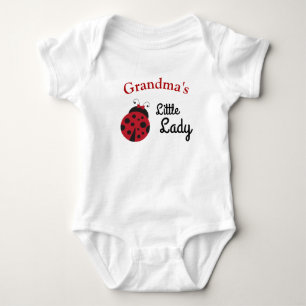 Body Para Bebé Traje de bebé para bebés de Ladybug Personalizado
