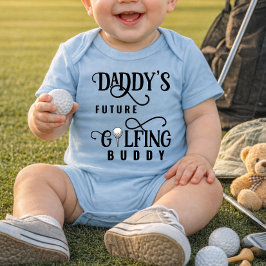 Body Para Bebé Traje de bebé para el futuro compañero de golf de