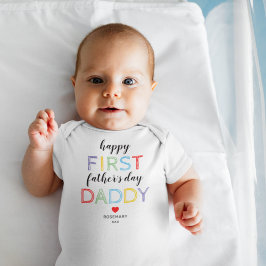 Body Para Bebé Traje de bebé para el primer Día del Padre