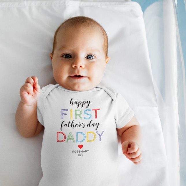 Body Para Bebé Traje de bebé para el primer Día del Padre (Subido por el creador)