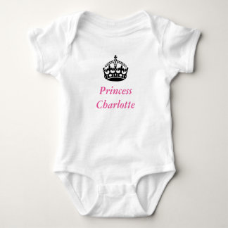 Body Para Bebé Traje de bebé para la princesa Charlotte