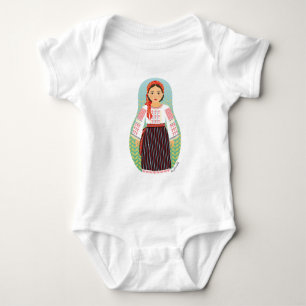 Body Para Bebé Traje de bebé para Matryoshka