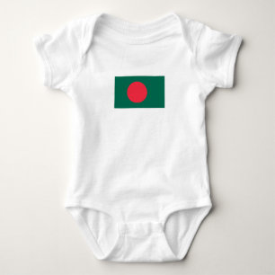 Body Para Bebé Traje de bebé patriota de la bandera de Bangladesh
