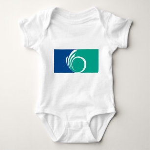 Body Para Bebé Traje de bebé patriótico con la bandera de Ottawa