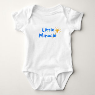 Body Para Bebé Traje de bebé pequeño milagro