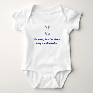 Body Para Bebé Traje de bebé personalizado con citas divertidas