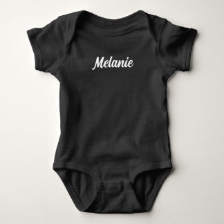 Body Para Bebé Traje de bebé personalizado con nombre