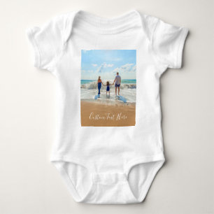 Body Para Bebé Traje de bebé personalizado con tu foto y texto