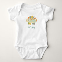 Traje de bebé personalizado estilo dibujo animado 