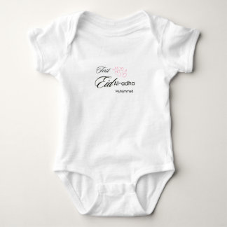 Body Para Bebé Traje de bebé personalizado para el primer Eid Al-