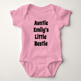 Body Para Bebé Traje de bebé personalizado para la pequeña mejor 