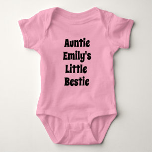 Body Para Bebé Traje de bebé personalizado para la pequeña mejor