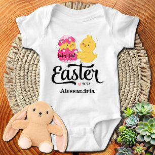 Body Para Bebé Traje de bebé personalizado para la primera Pascua