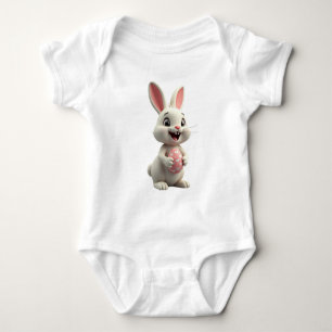 Body Para Bebé Traje de bebé personalizado para mi primer Pascua
